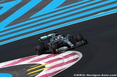 Hamilton explique le casse-tête pneumatique au Castellet