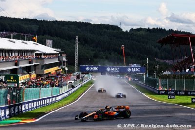 Piastri n’est ’pas près d’oublier’ ses tours en tête à Spa