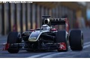 Kimi Raïkkönen back at the wheel