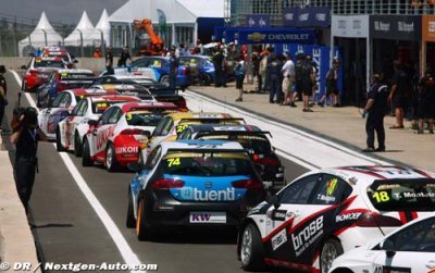 Les voitures de WTCC arrivent saines et sauves au Brésil