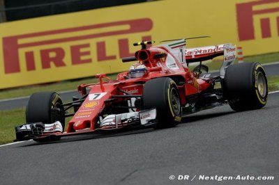 Raikkonen a payé le prix de son erreur lors des qualifications