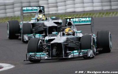 Mercedes a eu un coup de chaud ce week-end