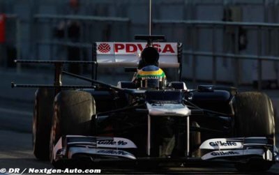 Senna se plaint aussi des températures froides