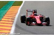 Problème de moteur pour Kimi Raikkonen 