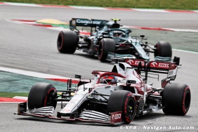 Räikkönen encore une fois très proche des points, Giovinazzi malchanceux