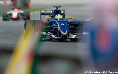 Ericsson offre deux points de plus à Sauber