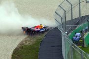 'Je n'ai jamais vécu ça' : Verstappen perplexe après son crash en qualifications