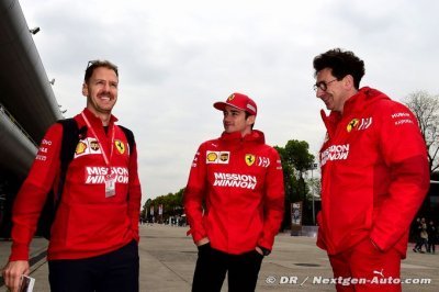 Binotto ’satisfied’ with Vettel