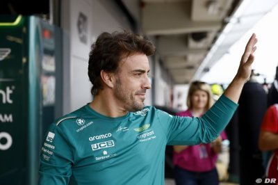 Alonso&nbsp;: Un double podium pour Aston Martin F1, c’est ’un objectif agressif’