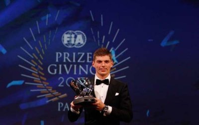 Verstappen scored remarkable hat-trick of awards at FIA prize-giving