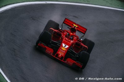 Raikkonen s’est régalé sous la pluie