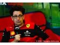 Ferrari : Binotto répond et se dit 'détendu' face aux rumeurs de son éviction