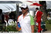 Adrian Sutil en confiance pour Shanghai