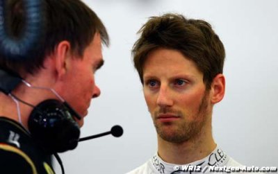 Grosjean espère que sa Lotus a fait un pas en avant