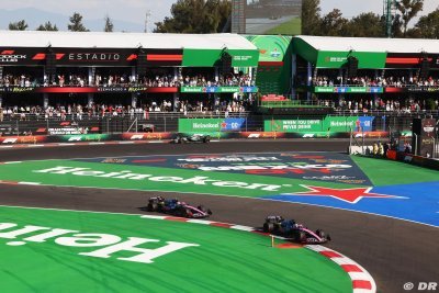 Alpine F1 a ’tout donné’ mais le GP du Mexique a été ’difficile’