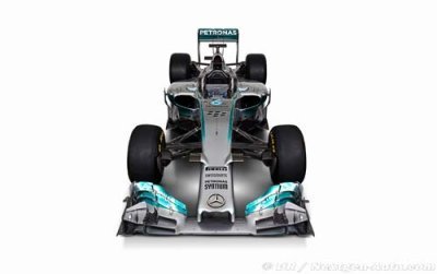 Mercedes launches its 2014 F1 car