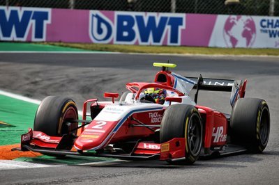 F2, Monza, Qual.: Piastri takes pole with Zhou in third