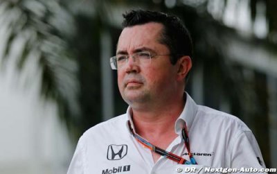 Boullier&nbsp;: McLaren sera à son meilleur à la fin 2016