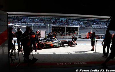 Force India pense à freiner ses dépenses avant 2017