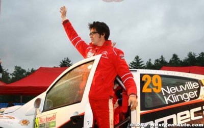 J-WRC&nbsp;: Neuville remporte sa première victoire de la catégorie