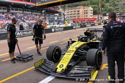Hulkenberg plus rapide que Ricciardo lors de la 1ère journée de Monaco