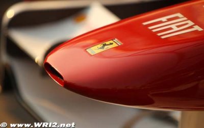 Fisichella tests Ferrari F-duct at Vairano