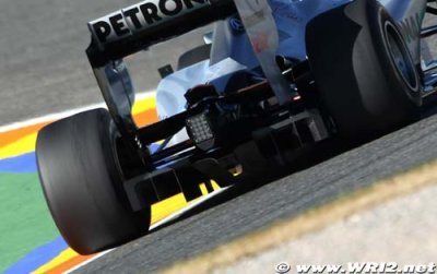 Pas de nouveau diffuseur pour la Mercedes