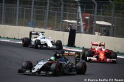 Force India satisfaite d'avoir marqué un point de plus que Williams