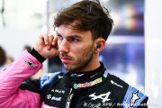 Gasly prévient Alpine F1 : 'Je veux atteindre mes objectifs'