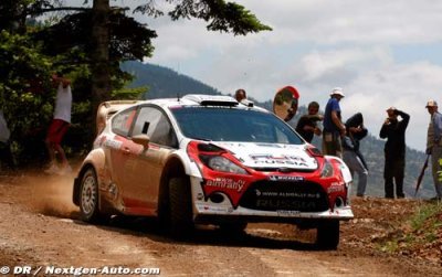 M-Sport duo maintain podium positions in Sardinia