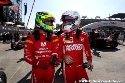 Vettel espère voir Mick Schumacher chez Ferrari à l’avenir