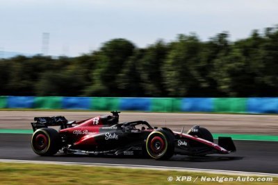 Alfa Romeo F1 démarre dans le top 10 au Hungaroring