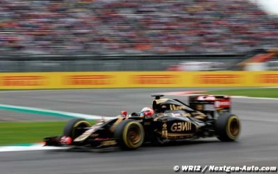 Grosjean se voyait en Q3 et espère un départ propre