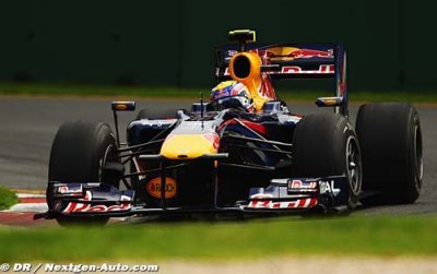 Webber brille devant les siens