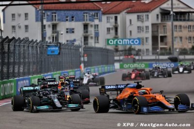 4e, Ricciardo a mieux géré la pluie et voit du positif malgré ’le désastre’ Norris