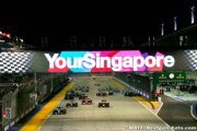 Le programme TV du Grand Prix de Singapour