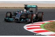 Hamilton gagne, Rosberg assure le doublé pour Mercedes