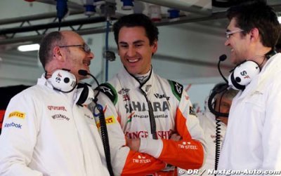 Le retour de Sutil a mis du temps à se concrétiser
