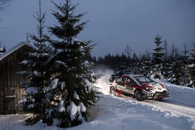 The Yaris WRC finishes with a flourish in Sweden