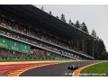 Le GP de Belgique de F1 espère 'une bonne nouvelle' très bientôt