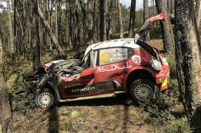Citroën fires Meeke after scary Portugal crash