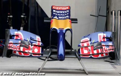 Nouveau nez pour la Toro Rosso STR9