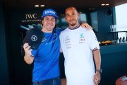 Alonso est allé rendre visite à Hamilton dans le motor-home de Mercedes F1