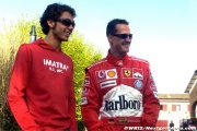 Schumacher avait été stupéfait par les essais de Rossi en F1
