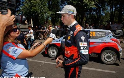 Trois ans de contrat pour Paddon avec Hyundai	
