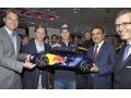 Vettel receives Red Bull Racing-DeZir at Frankfurt