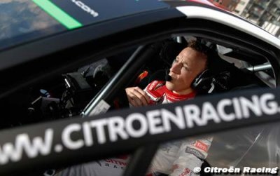 Citroën: The DS3 WRCs bunched at the front