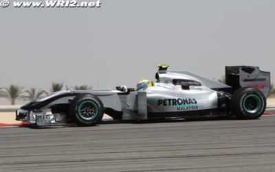 Laureus logo on Mercedes GP cars