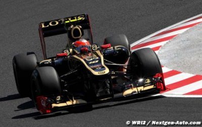 Grosjean n’a pas eu une journée facile