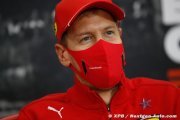 Vettel veut faire de son mieux jusqu'à son départ de Ferrari